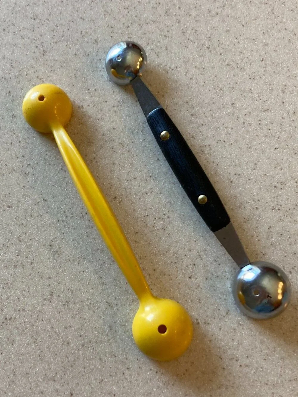 Melon Ballers, Set of Two -Meatballs, Cookie Scoop